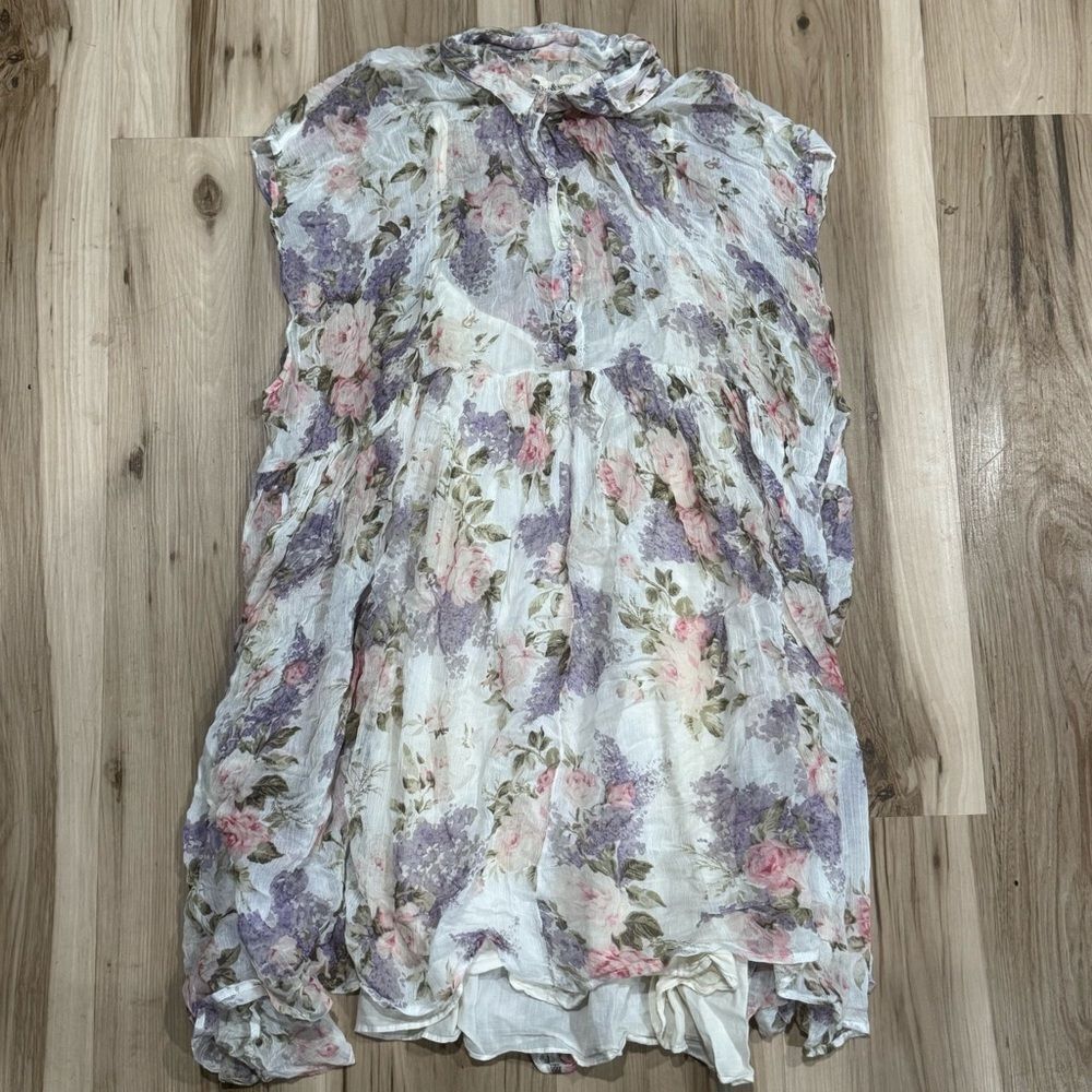 Denim and Supply Ralph Lauren Floral Lined Lightweight Dress Women’s Large